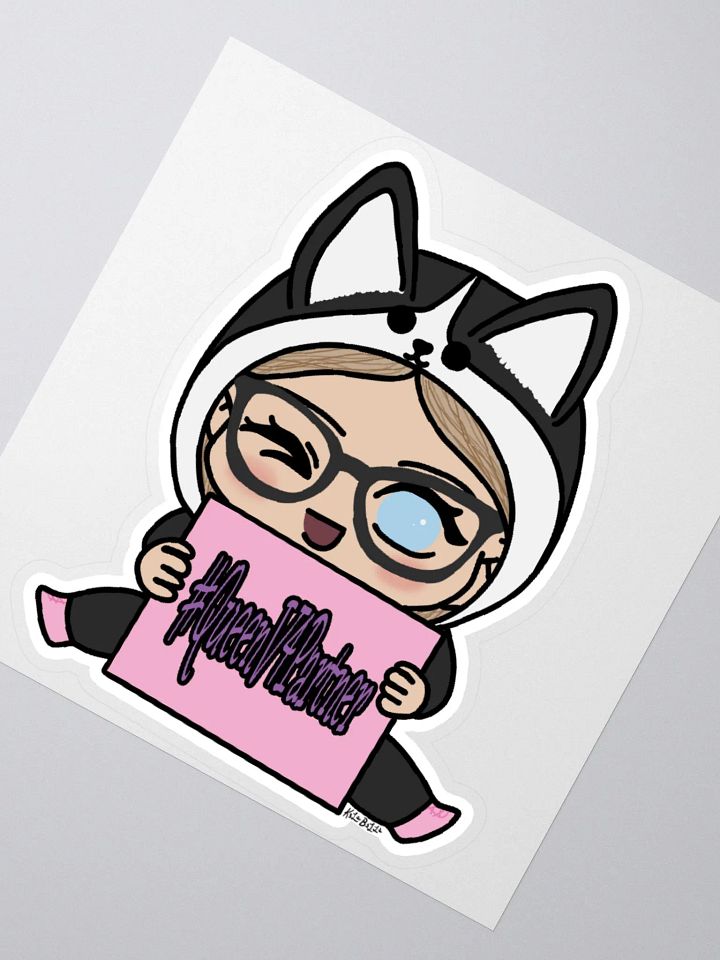 Queen V the Awooligan (and Partner) Sticker product image (2)