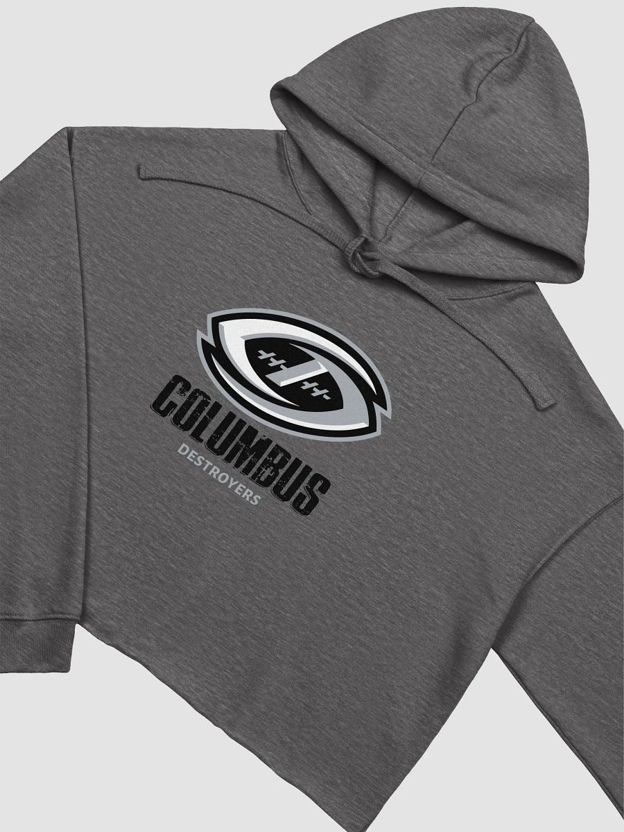 Columbus Destroyers Women's Crop Hoodie by Canvas product image (3)