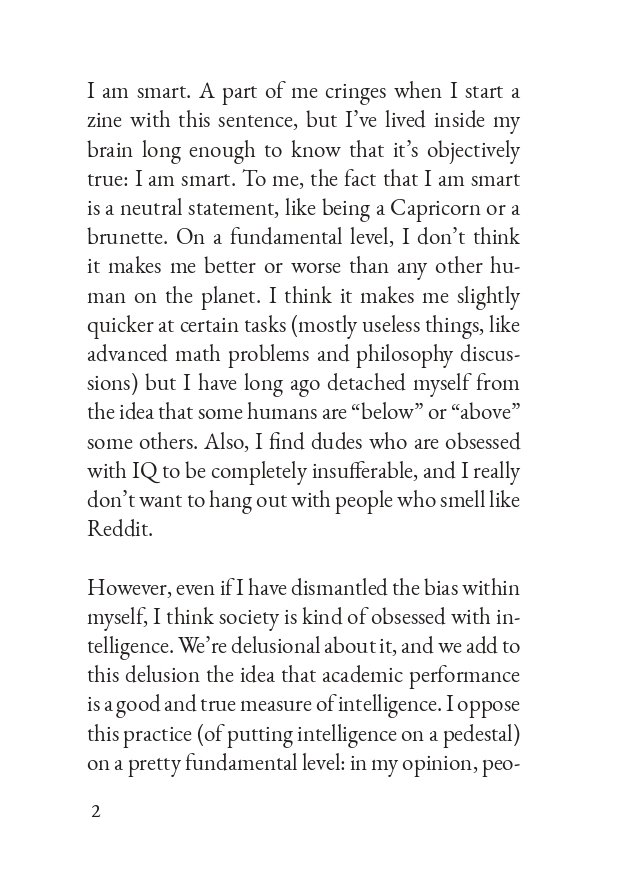 Gifted and other lies (digital zine) product image (3)