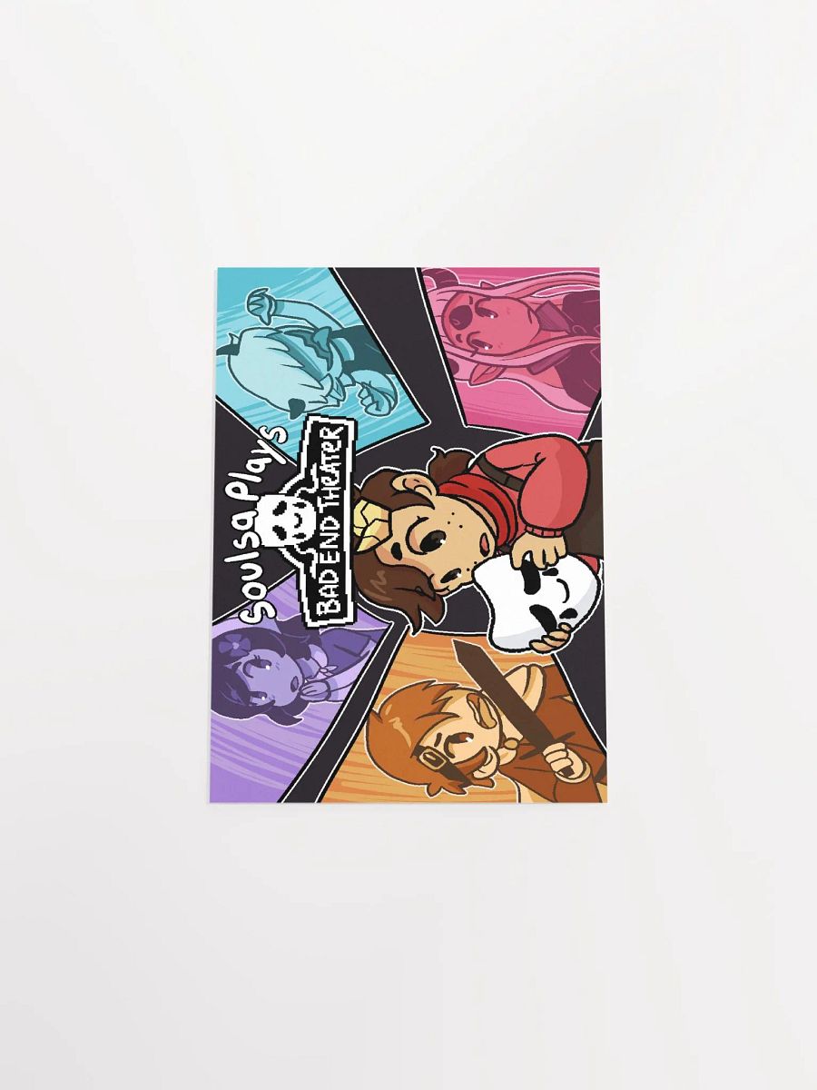 Soulsa Plays Bad End Poster product image (2)