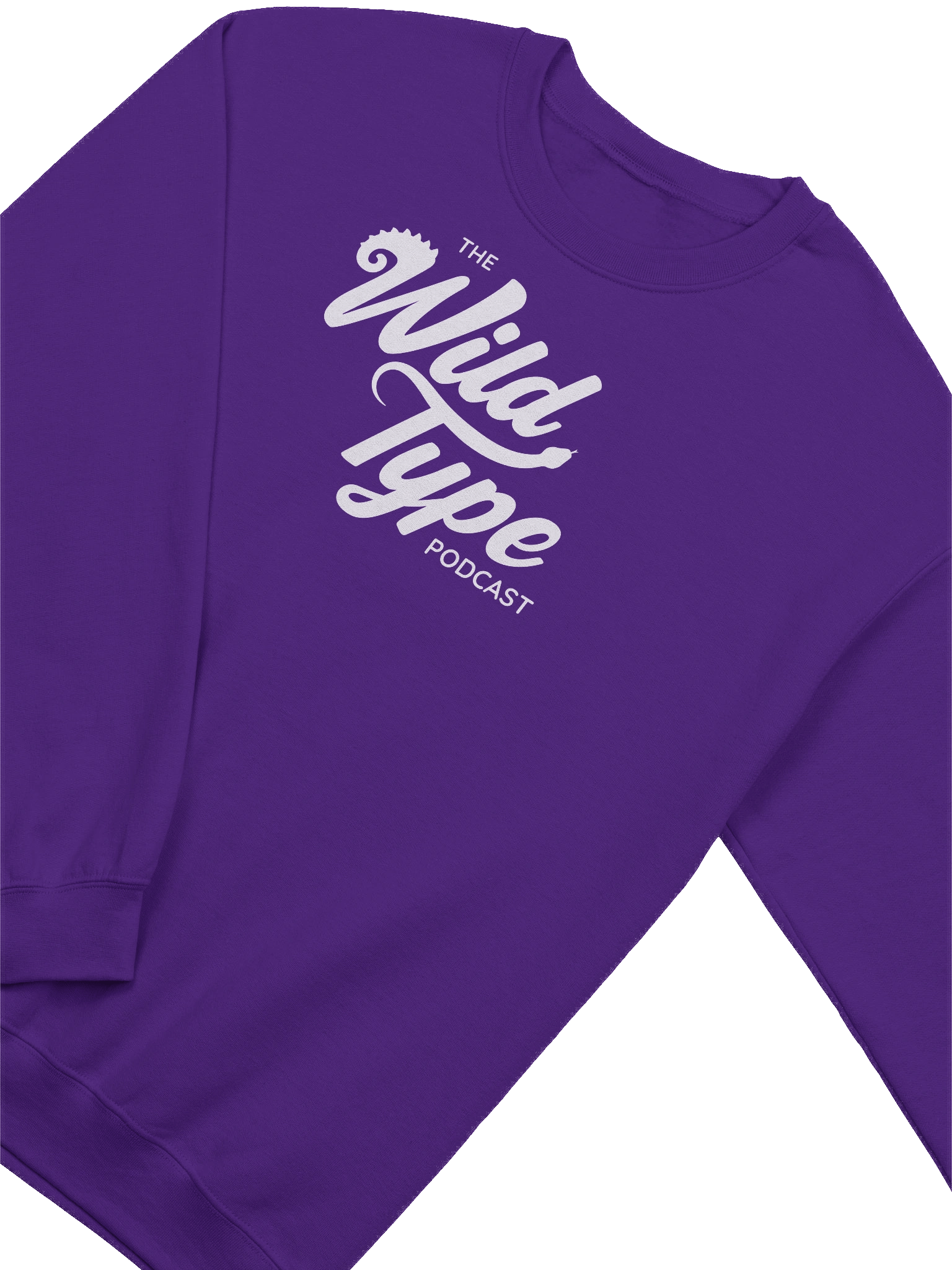 White Wild Type Logo sweater product image (15)