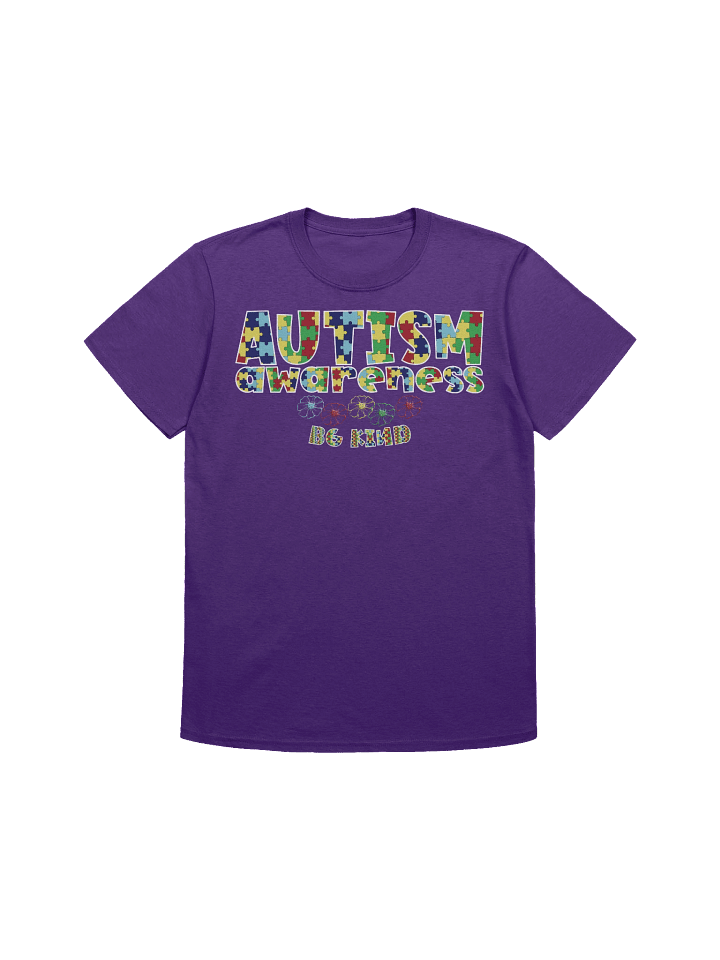 Autism Awareness “Be Kind” Puzzle Piece T-Shirt product image (24)