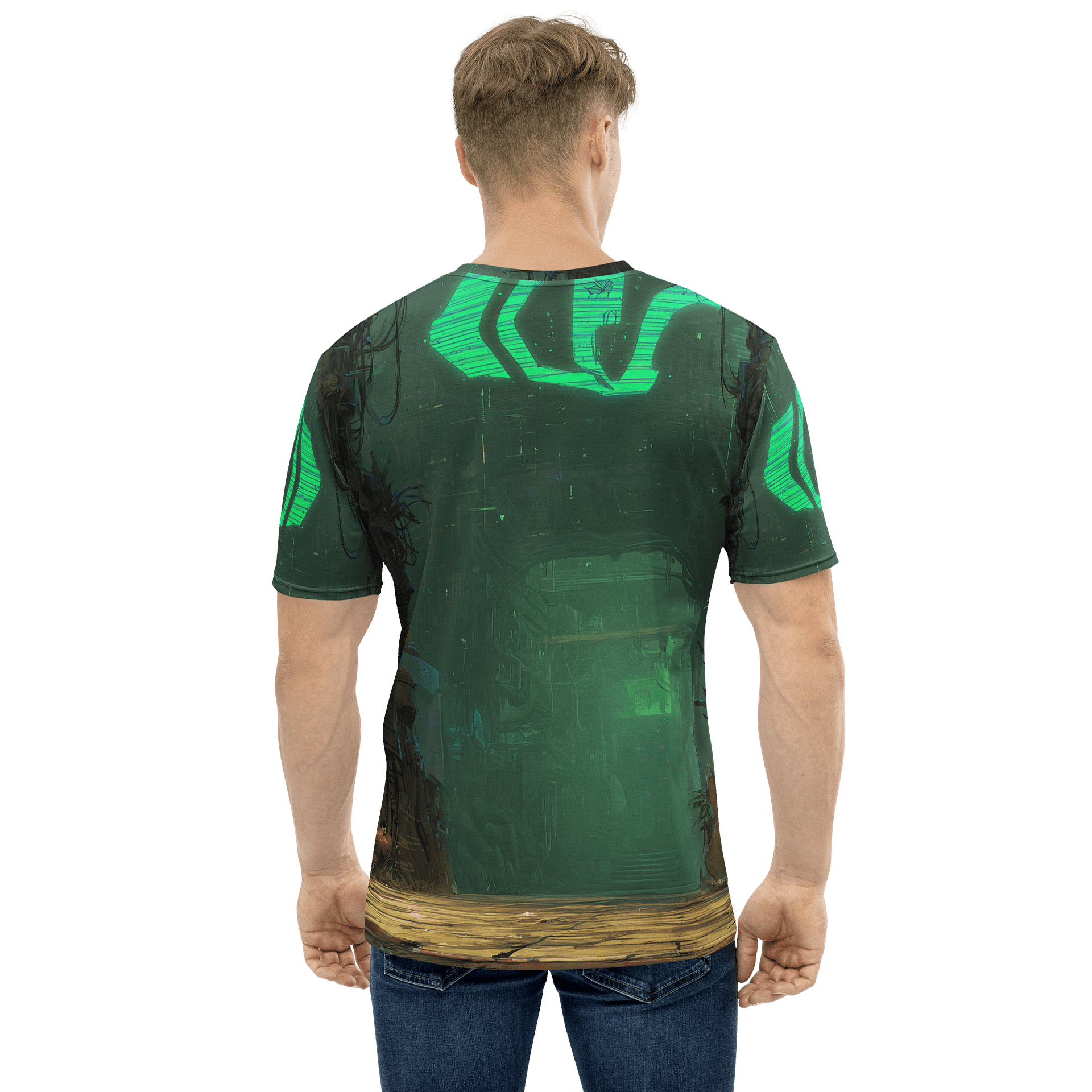 Circuit Outlaws – Retro Sci-Fi Robot T-Shirt product image (5)
