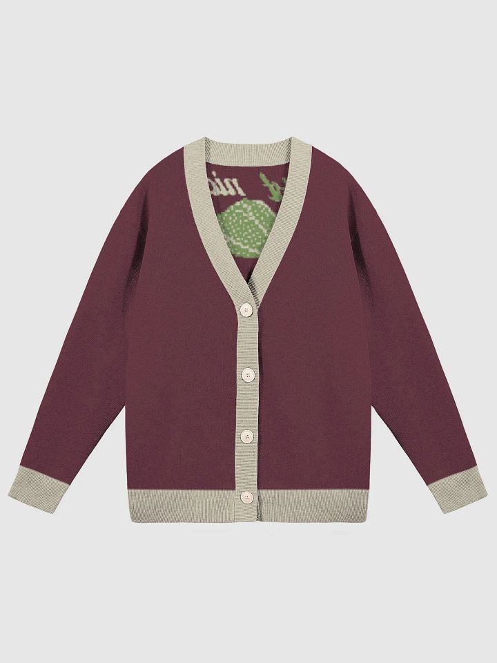 Strickjacke ohne Tasche, Du bist nicht alleine product image (4)