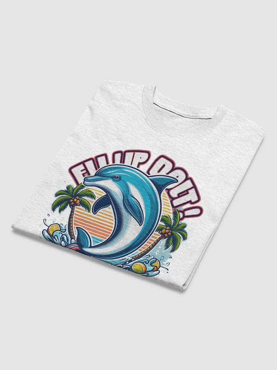 Sunset Dolphin Sneaker T-Shirt product image (4)