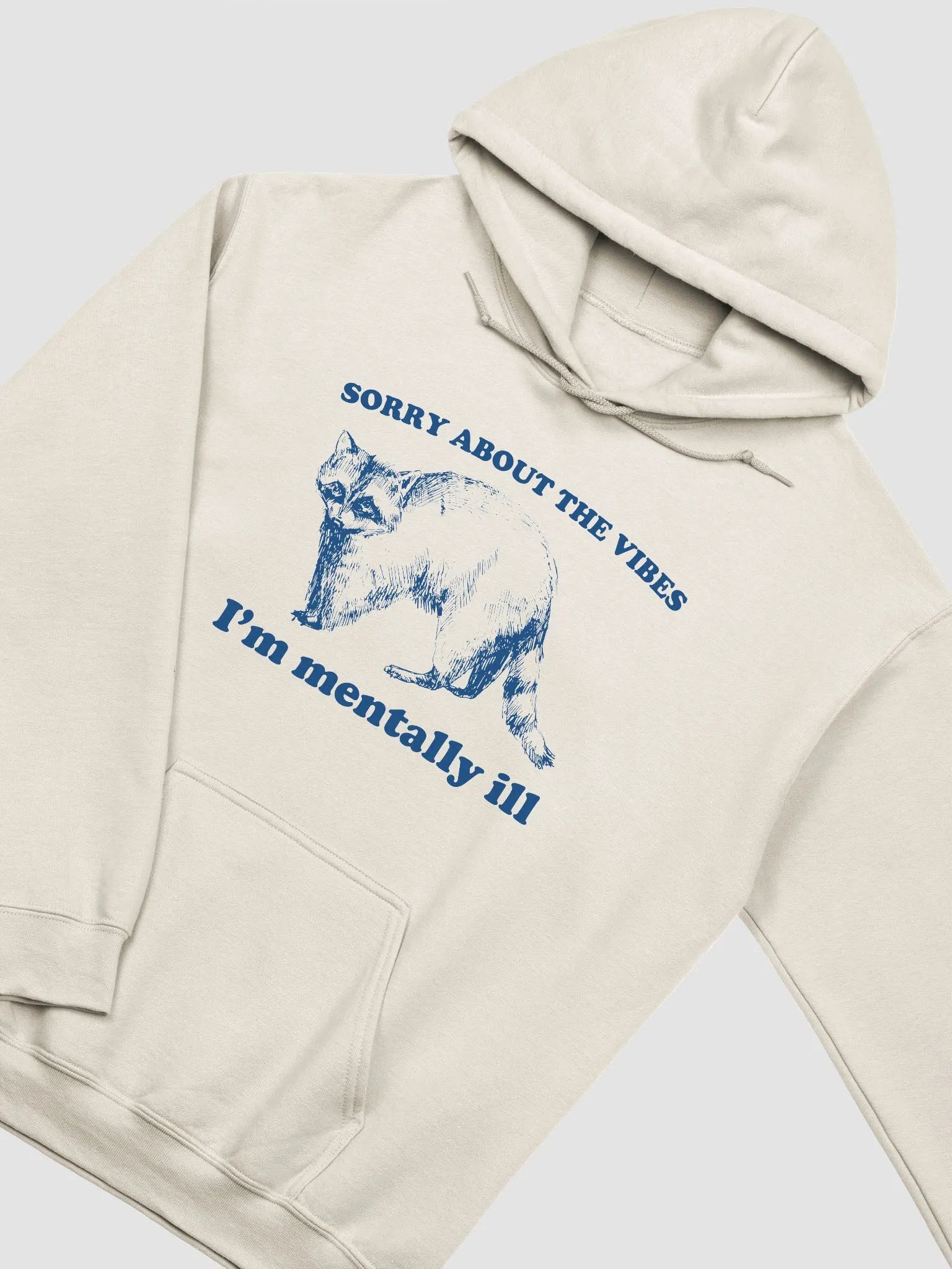 Sorry about the vibes Hoodie product image (2)