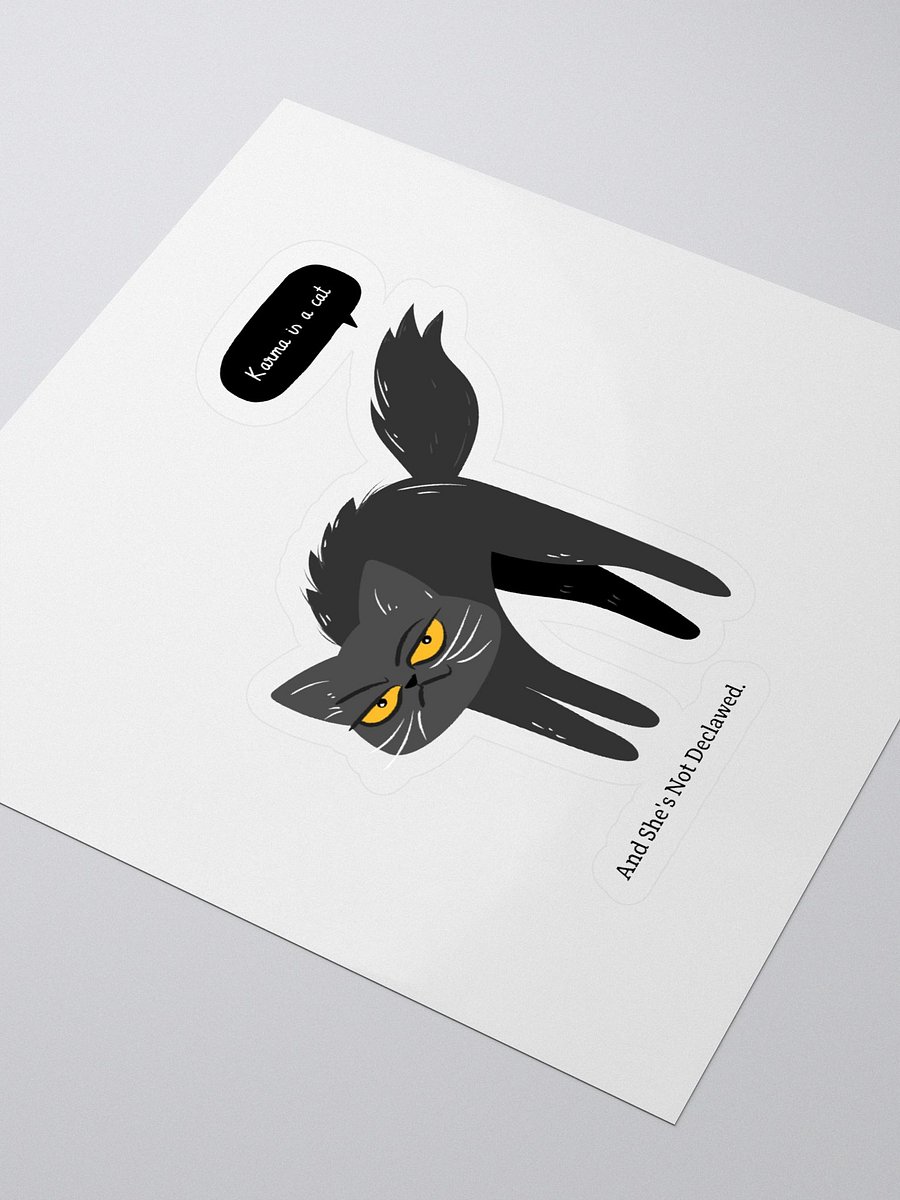 Karma Cat Kiss Cut Stickers product image (3)
