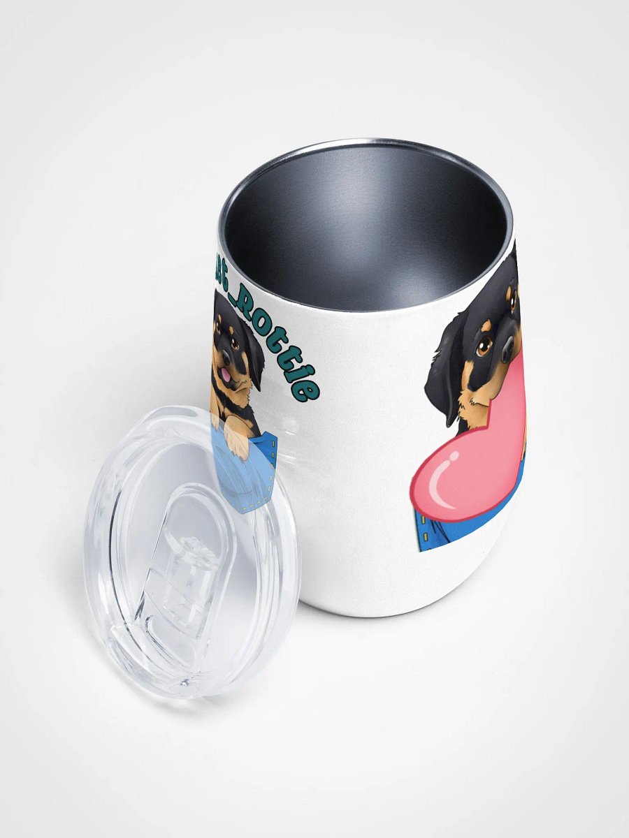 Logo and Emotes by Emma Wine Glass product image (3)