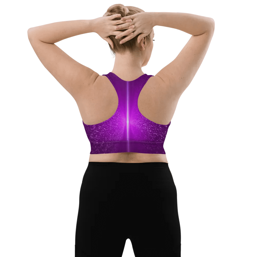 Radiant Burst Longline Sports Bra product image (8)