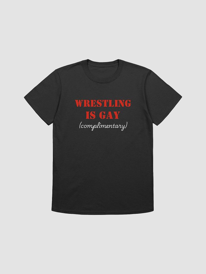 Wrestling is Gay (complimentary) - T-shirt product image (2)