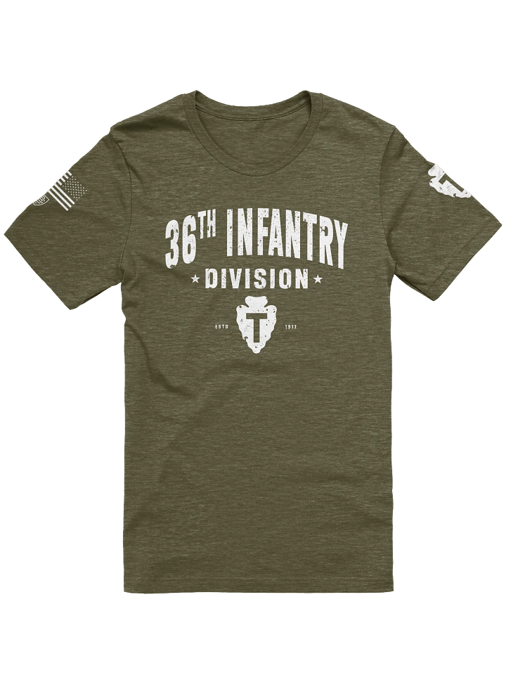 36th Infantry Division - Arrowhead "Distressed" T-Shirt product image (4)