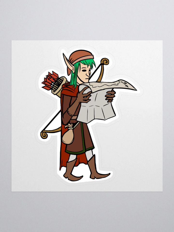 ELF ADVENTURER! (STICKER) product image (1)