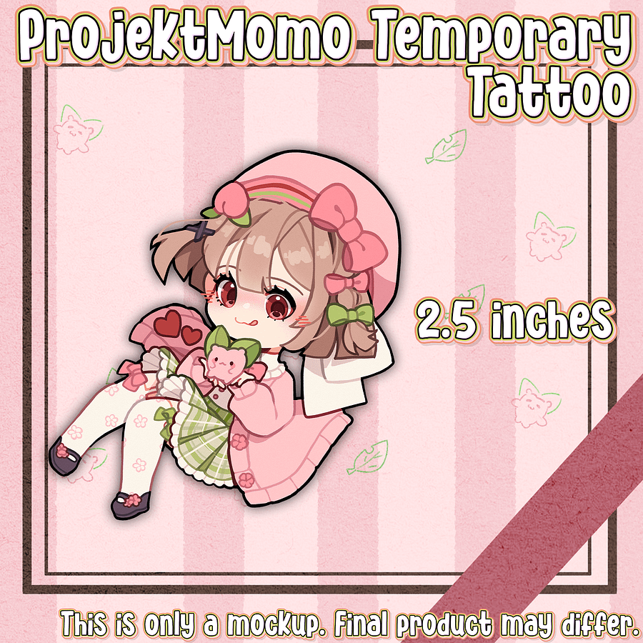 ProjektMomo Temporary Tattoo [PREORDER] product image (1)