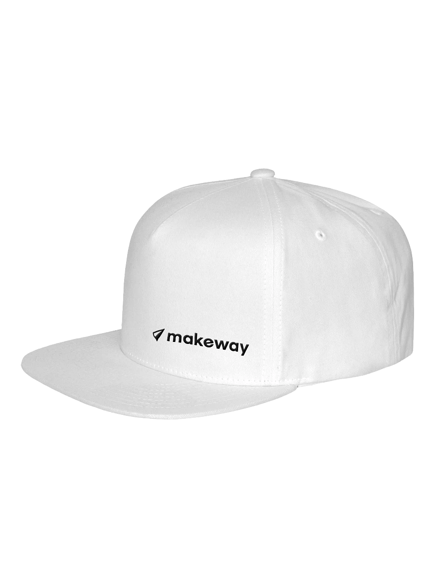 Makeway Snapback Cap: Light Mode product image (3)