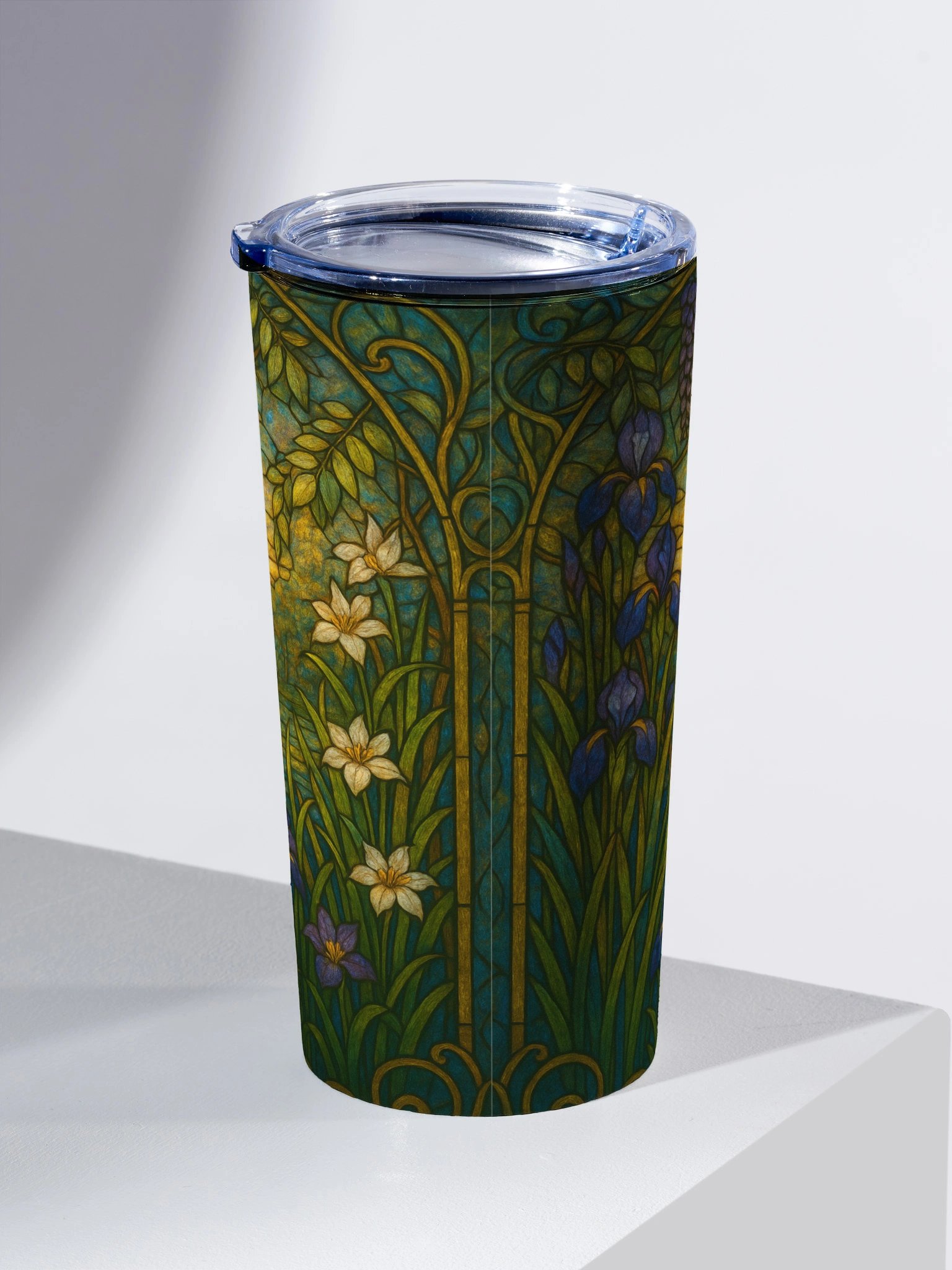 Tranquil Sunset Stained Glass Tumbler product image (2)