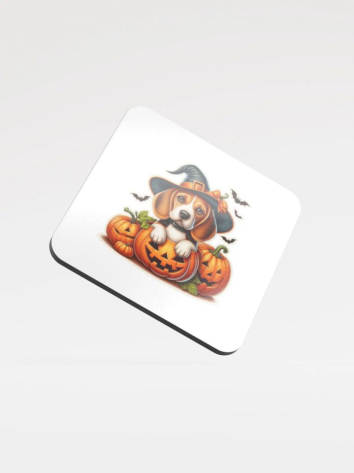 Halloween Pumpkin Beagle - Coaster product image (1)