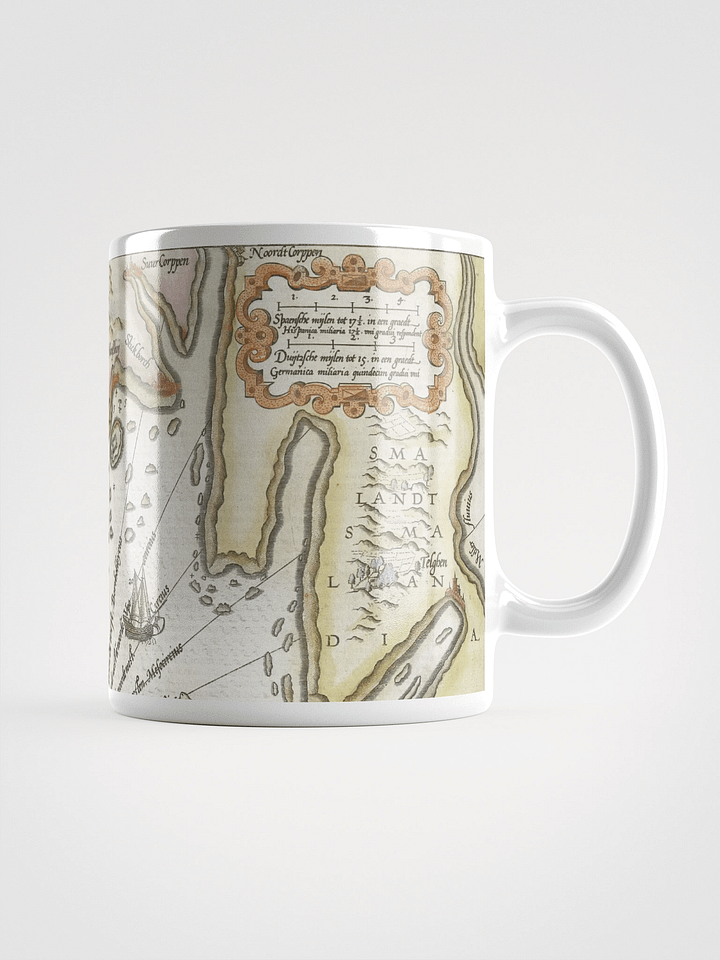 Vintage Nautical Map Mug product image (1)