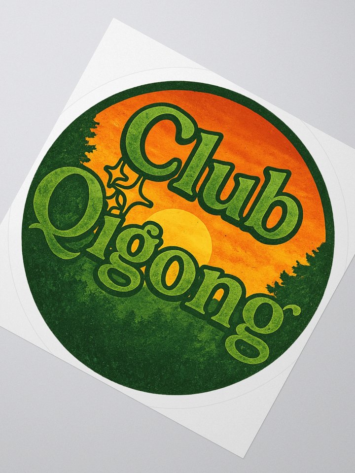 Sunset Qigong Sticker product image (5)