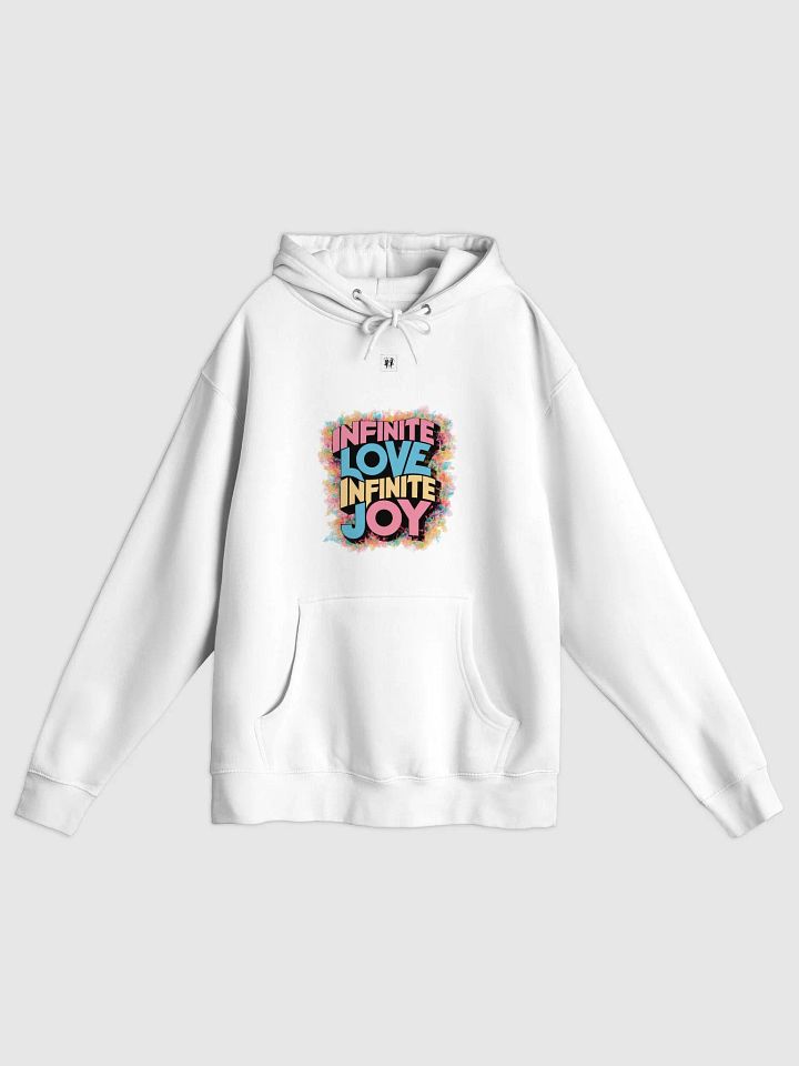 Infinite Love Infinite Joy Burst Unisex Hoodie product image (1)