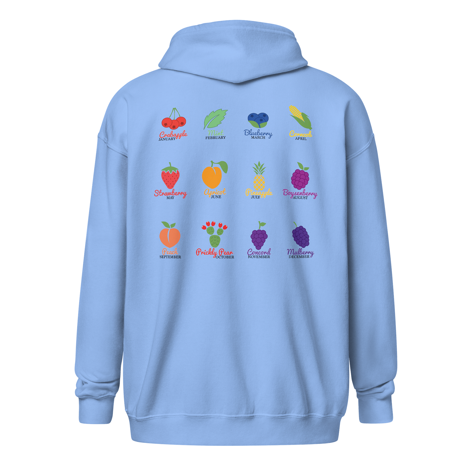 Jelly of the Month Club Zip-up Hoodie product image (4)