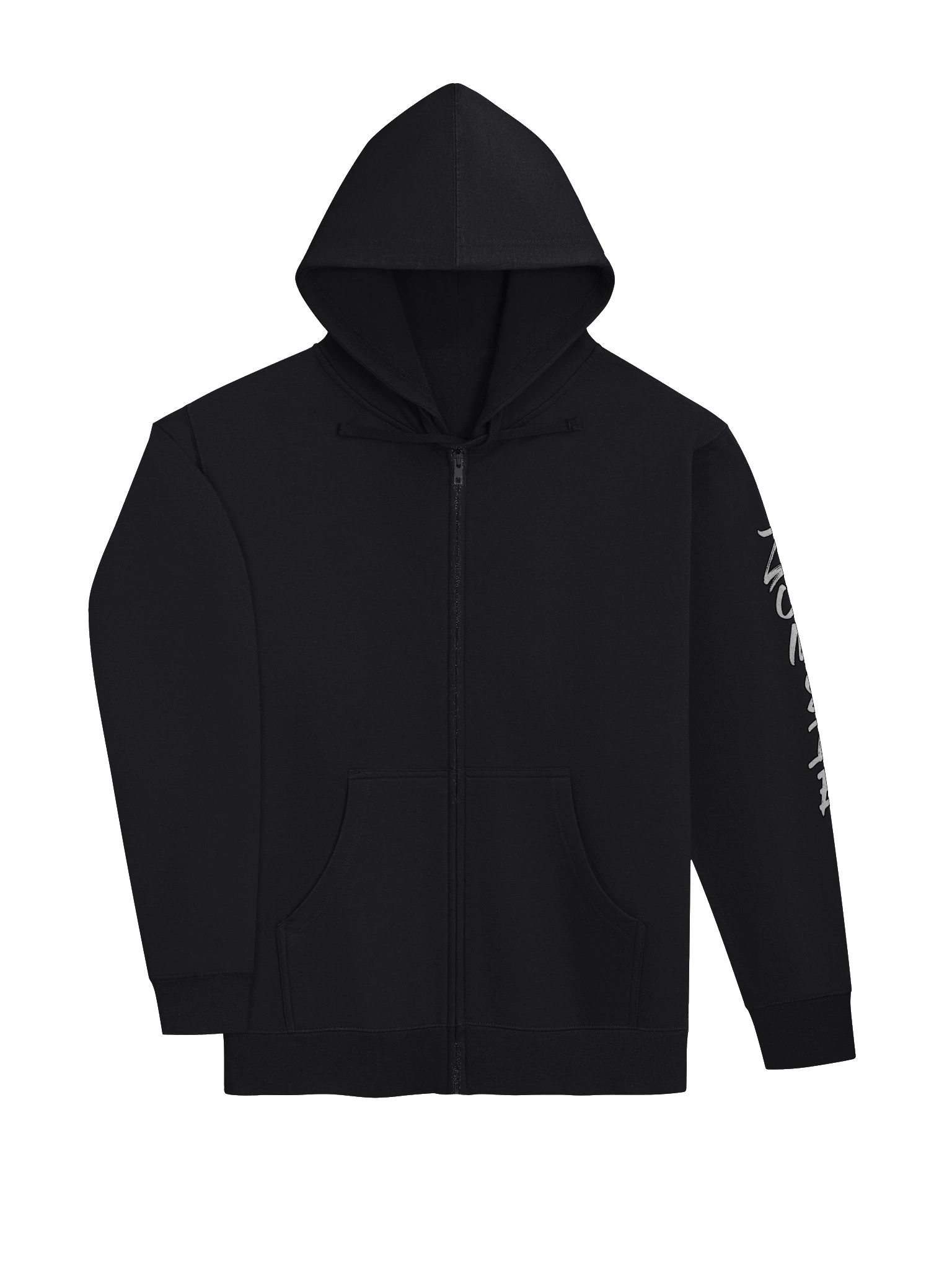 Stylish Zombie Fleece Zip-Up Hoodie product image (3)