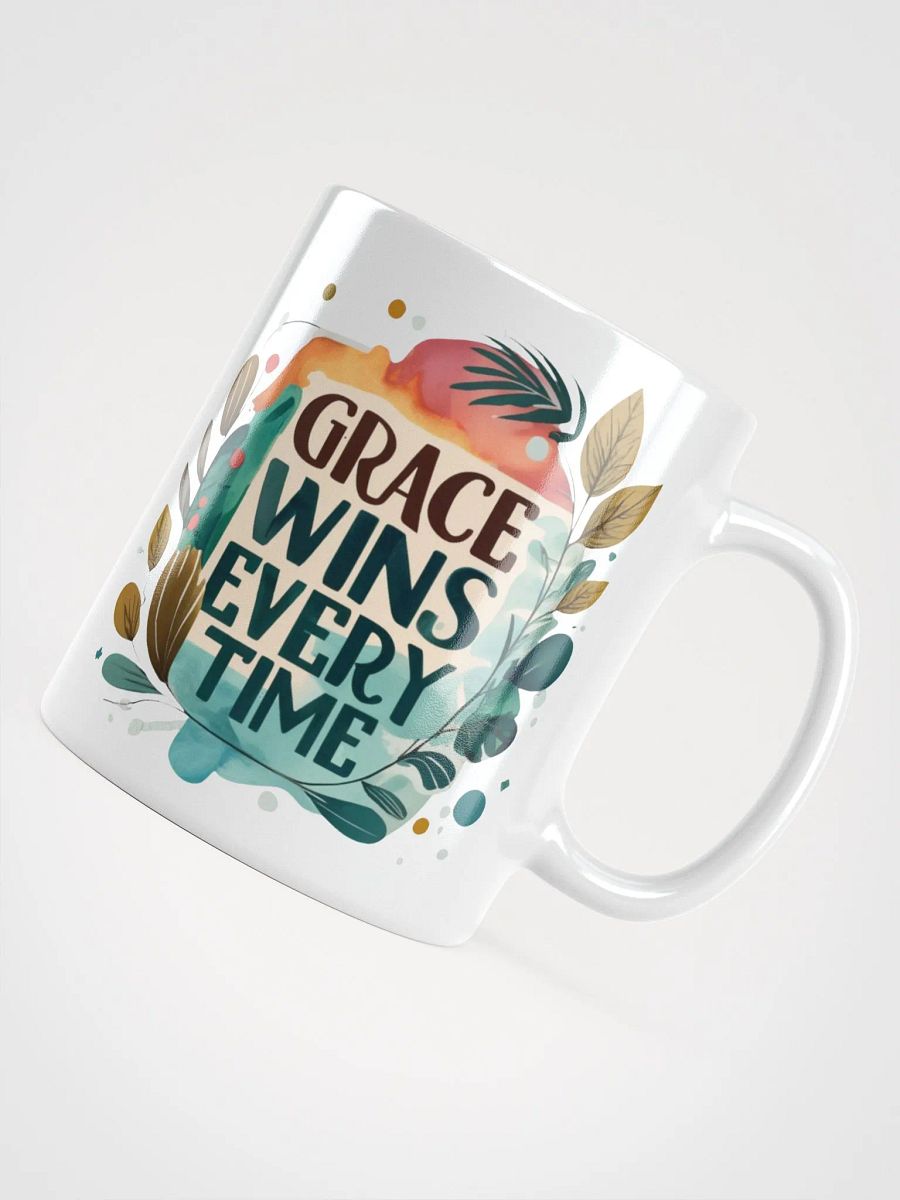 Grace Wins Every Time Ceramic Mug product image (5)