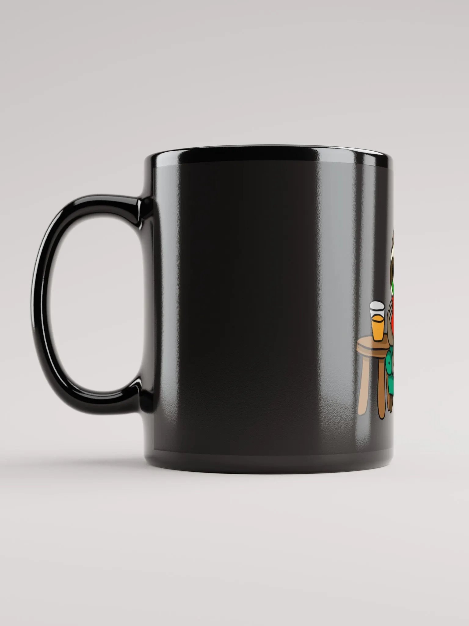 Eating - Black Mug product image (6)