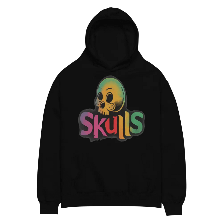 Psychedelic Skulls Unisex Hoodie product image (2)
