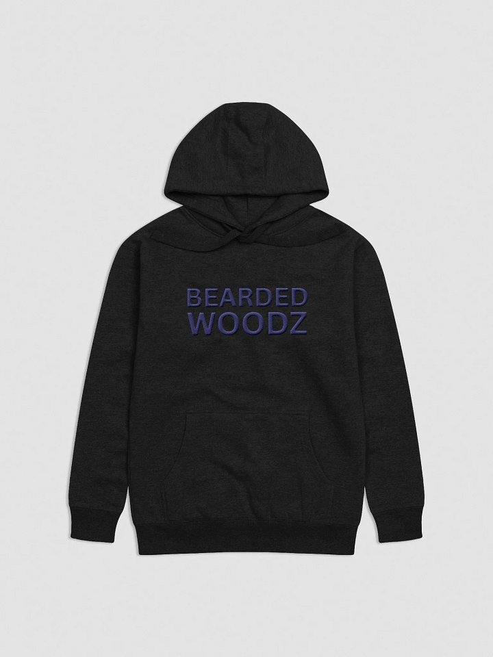 Men's Bearded Woodz Hoodie - Navy Embroidery product image (1)