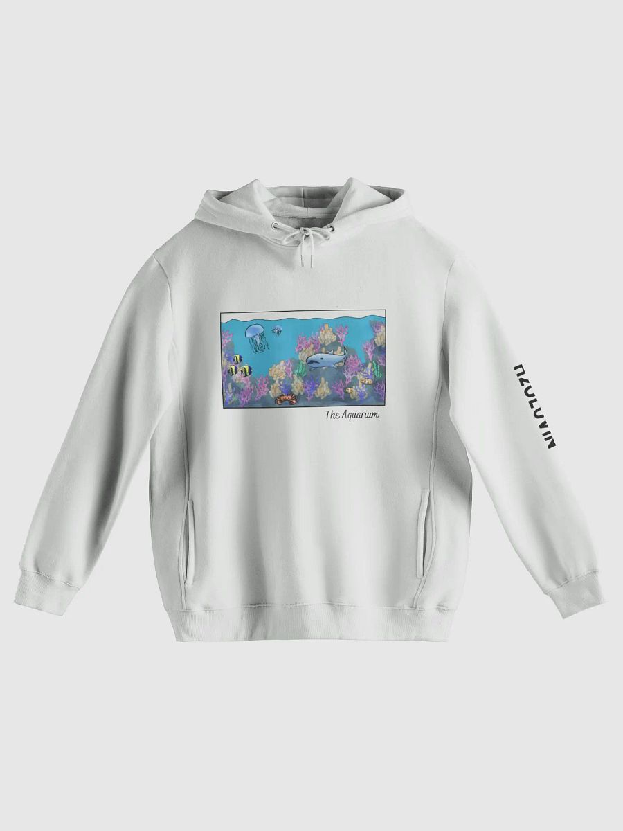 Aquarium Hoodie (Light grey/white) product image (2)