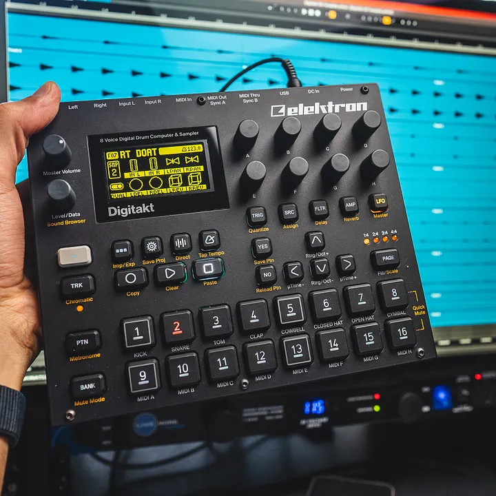 Digitakt mk1 Ableton Live Overbridge Template product image (1)