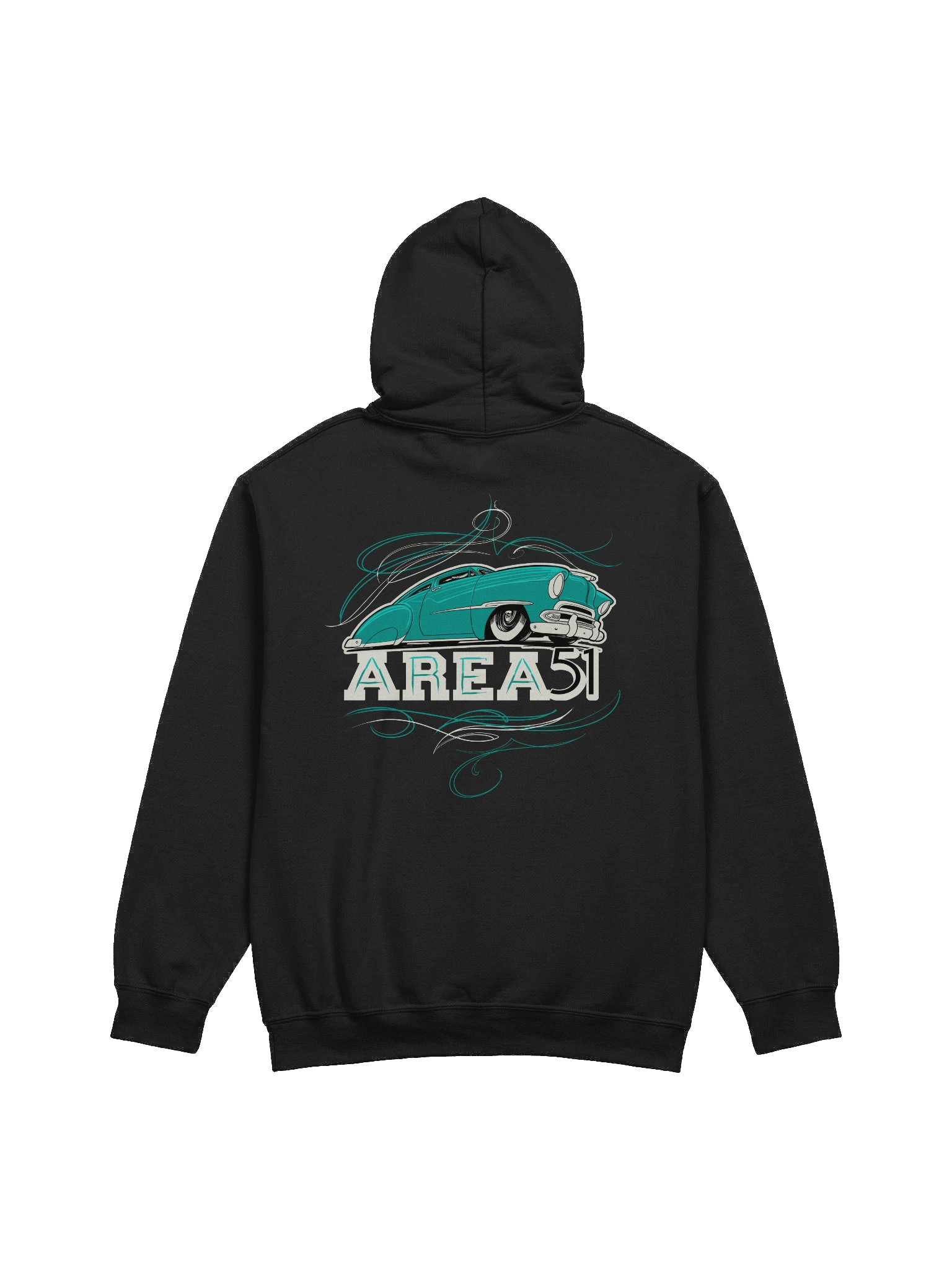 Teal Area 51 - Hoody product image (2)
