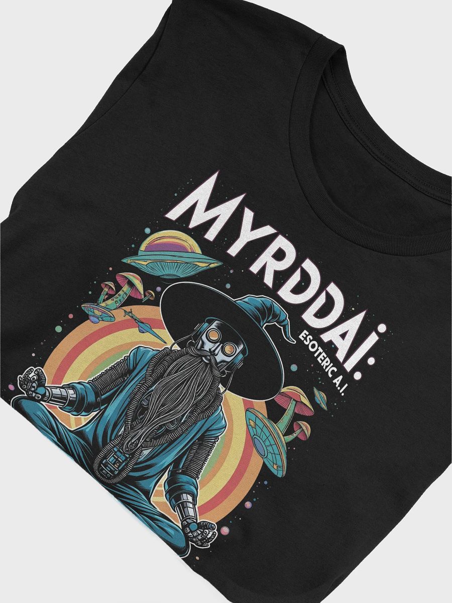 MYRDDAI - Retro Psychedelic with Back Logo product image (5)