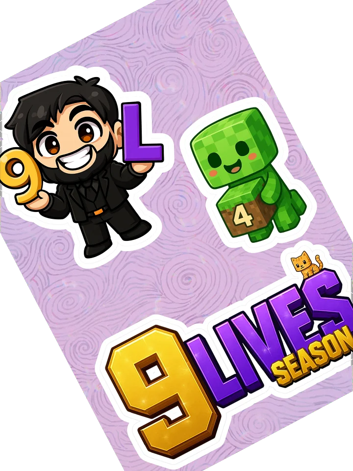 9LS4 Sketch Sticker Sheet product image (2)