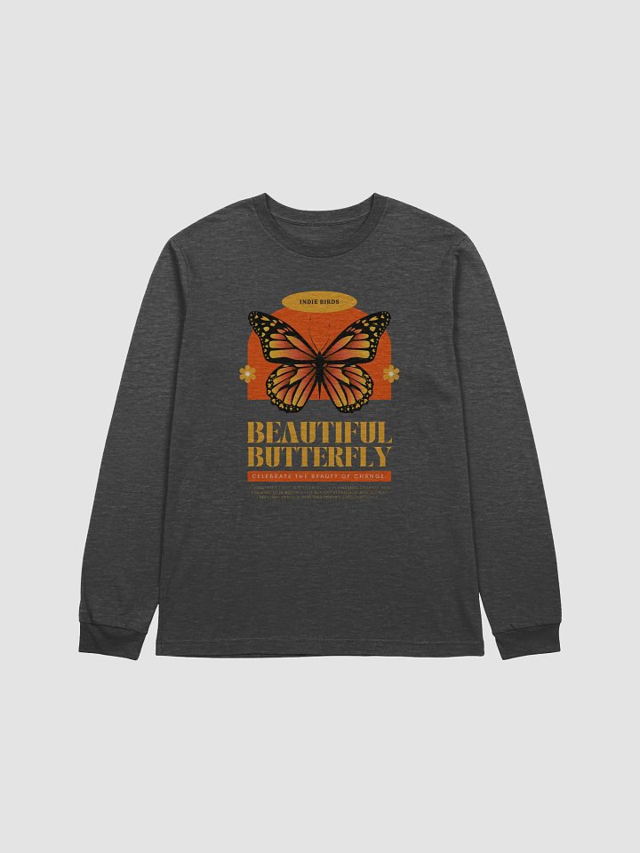 Beautiful Butterfly Long Sleeve Tee product image (2)