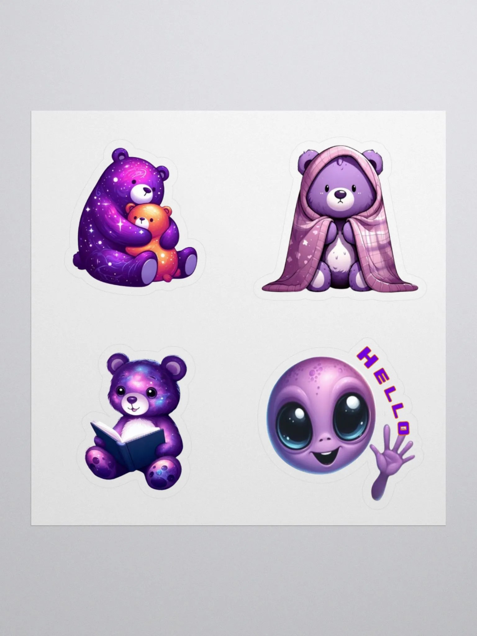 Shadow Galaxy - Emote Fun Stickers v.1 product image (1)