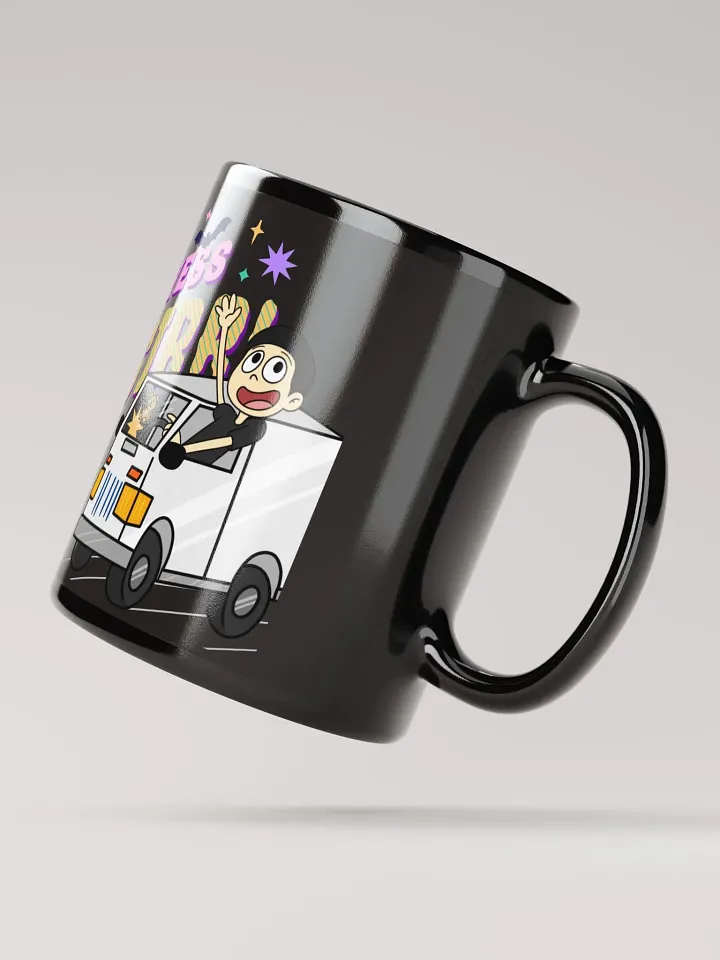 ¡Yes sir! | Taza Negra Brillante product image (4)