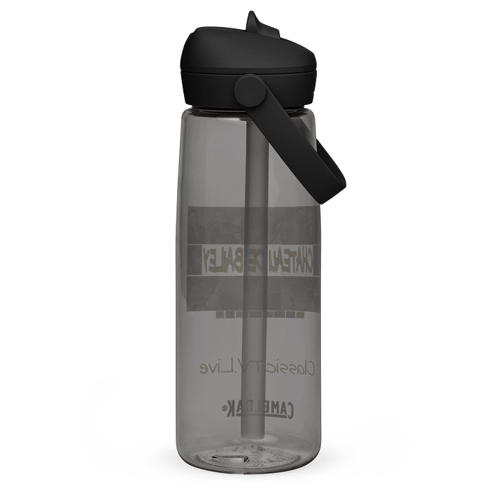 CHATEAU DE BAILEY "Turbid" Vintage TV Collage Water Bottle product image (2)