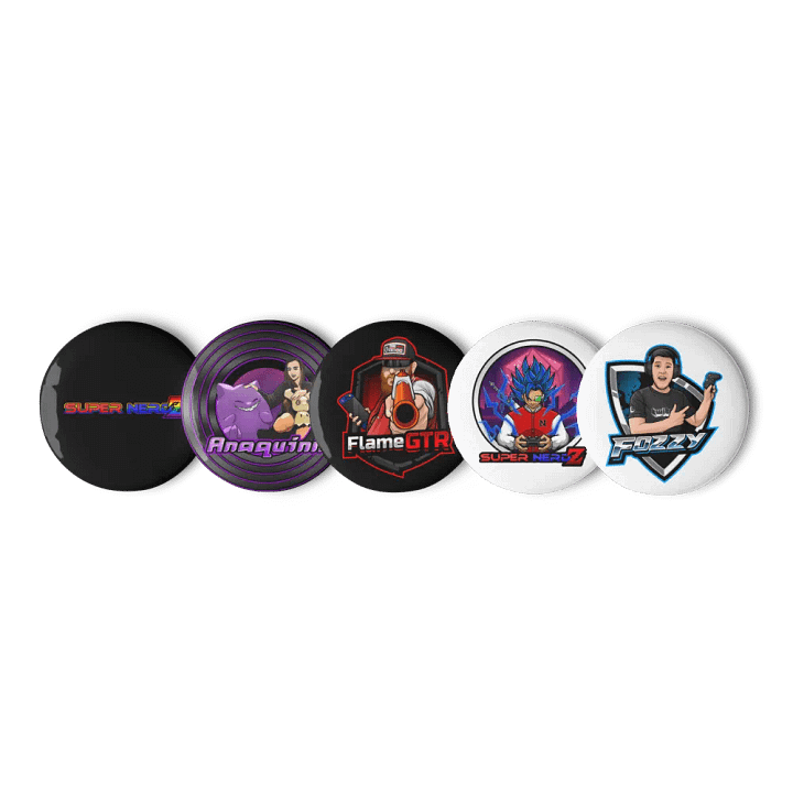 NerdZ Badge Set product image (3)
