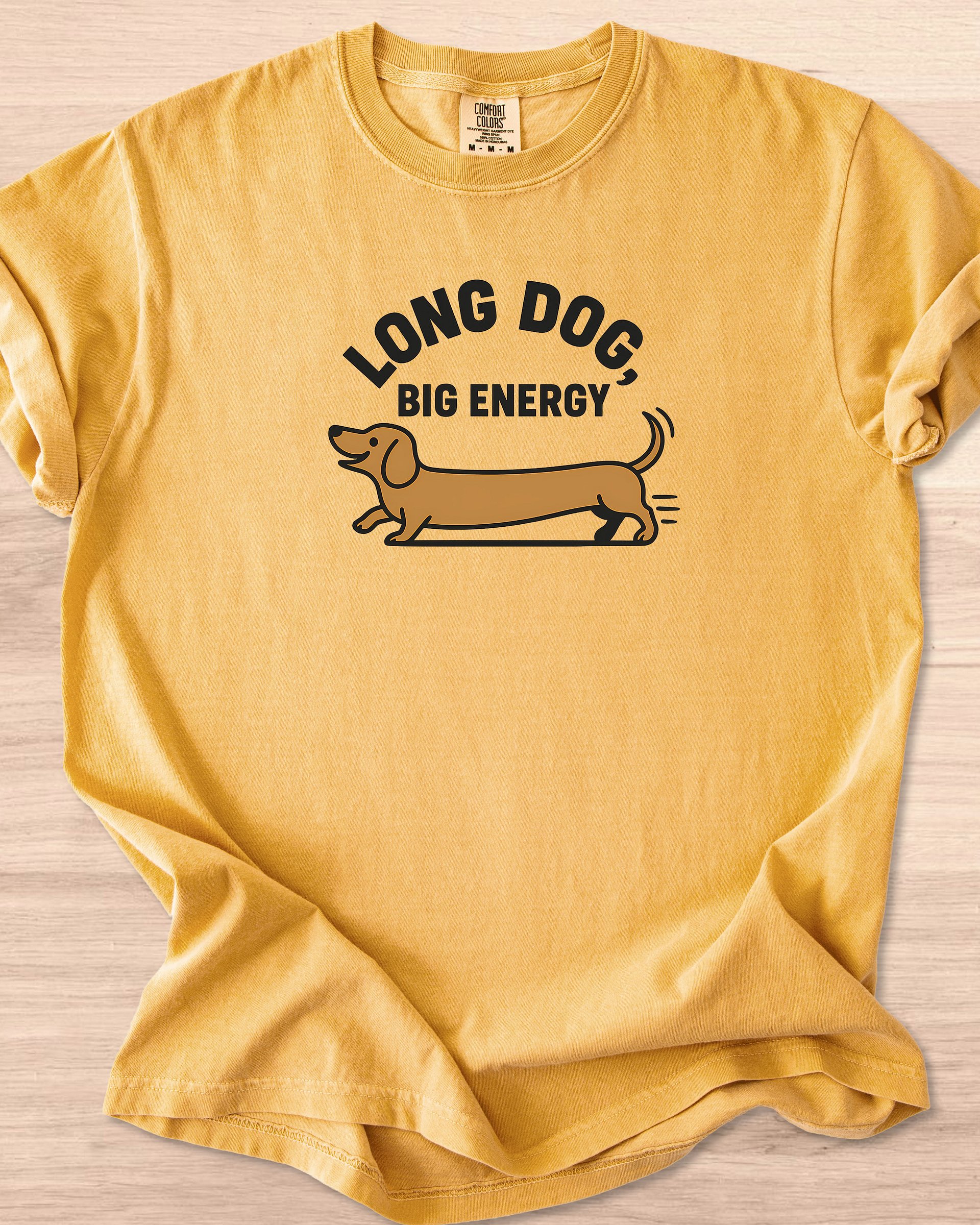 Long Dog Big Energy (Dachshund) Tee product image (60)