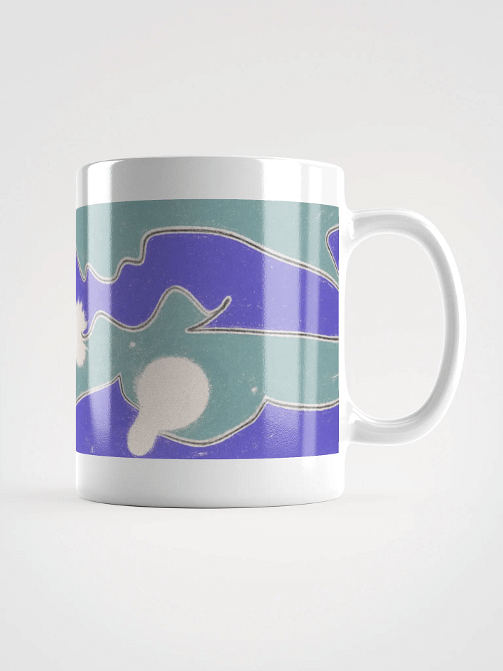Abstract 8b White Glossy Mug product image (1)