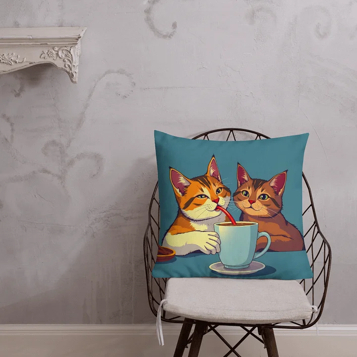 Premium Pillow-Sip Happens product image (4)