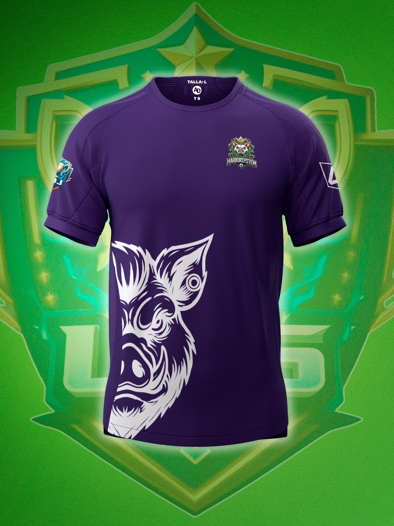 👕 Camiseta Oficial HarborSystem LCS 🏆🌊🛫 Envios en España product image (1)
