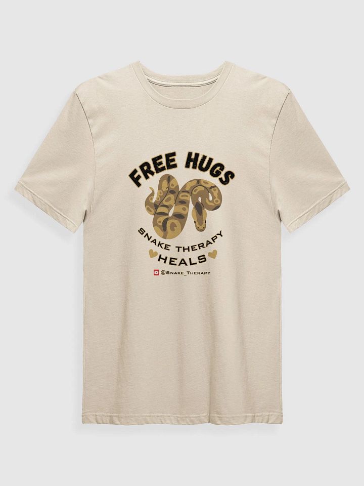 Unisex "Free Hugs" Ball Python Shirt (Light) product image (1)