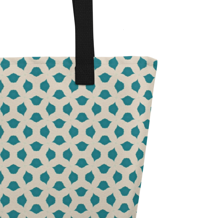 Blue Leaves Tote Bag product image (2)