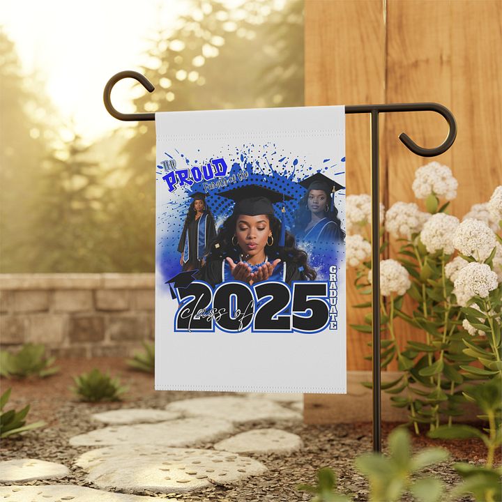Editable Graduation Canva Template 2025 – Class of 2025 Photo Collage for T-Shirt, Yard Flag, Banner & Party Decor – Custom Graduation Design product image (2)