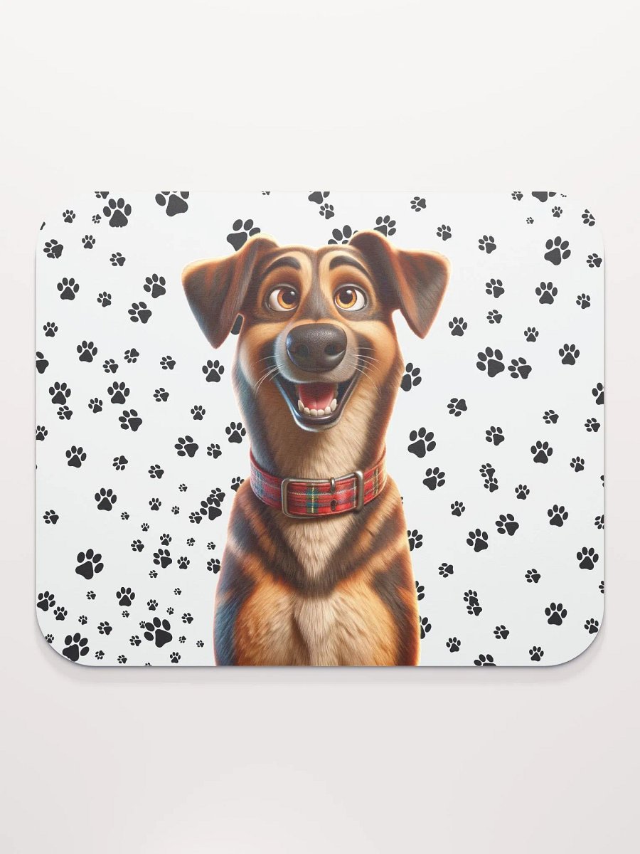 Adorable Dog Paw Print Mousepad – Pixar-Style Animation Design – Soft, Non-Slip, Durable – Perfect for WFH or Office product image (2)