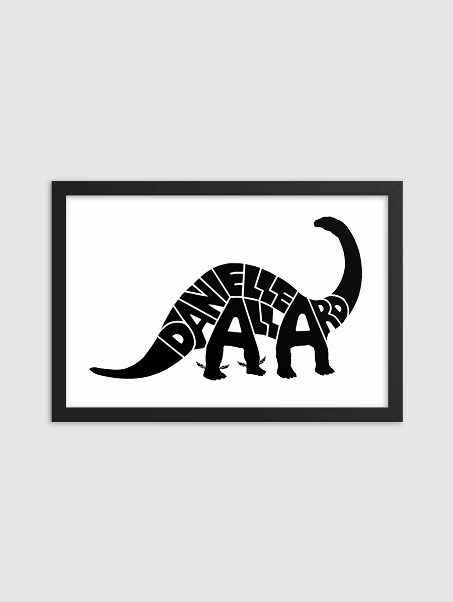 Brontosaurus Framed Poster product image (1)
