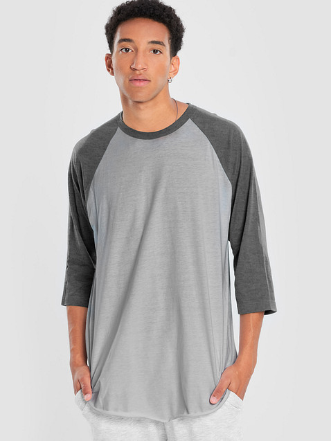 Photo showing Tultex Fine Jersey Raglan Tee