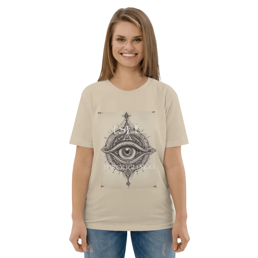 I See Through You organic t-shirt product image (5)